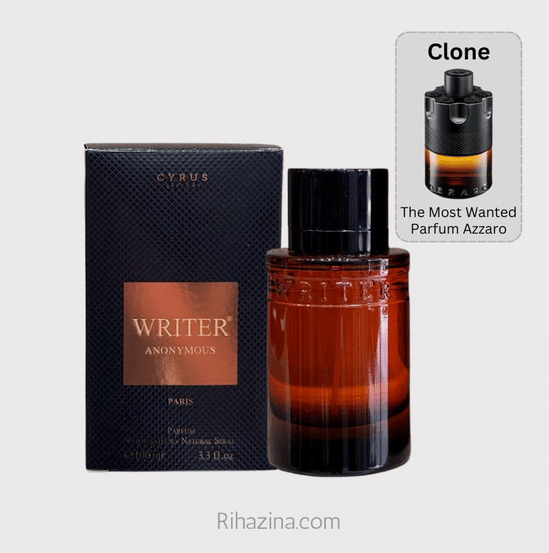 Writer Anonymous Cyrus parfum Writer Anonymous Cyrus Parfum Paris Made in France