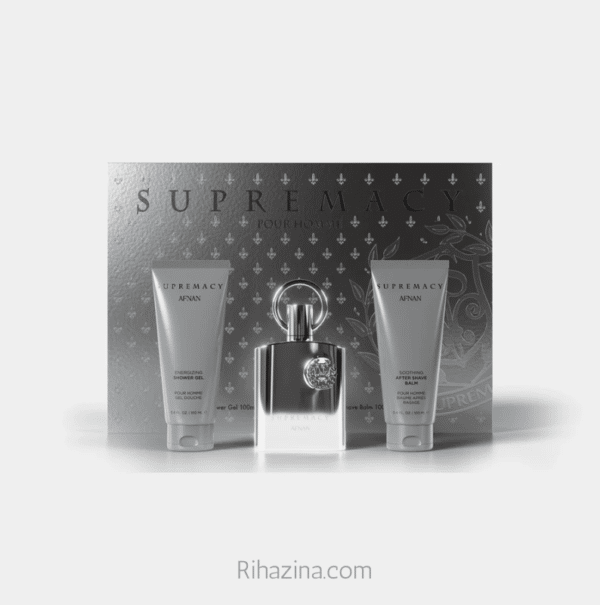 GIFT SET SUPREMACY SILVER Afnan Prix Maroc
